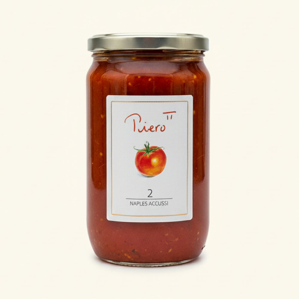Naples I Accussì - Ricetta pomodori rossi – puttanesca